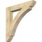 Ekena Millwork Thorton Slat Rough Sawn Bracket, Douglas Fir, 6"W x 42"D x 42"H BKT06X42X42THR06RDF - alternate 1